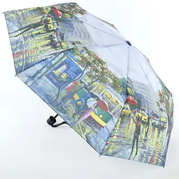 Жіноча складана парасолька механічна Art Rain 99 см різнобарвна - мініатюра 2