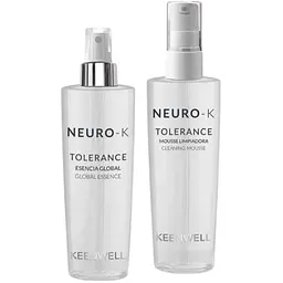 Набір для обличчя Keenwell Neuro-K Tolerance: очищуючий мус + тонік-есенція Глобал