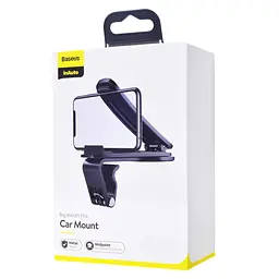Тримач в машину Baseus Big Mouth Pro Car Mount чорний (29241 black) - мініатюра 2