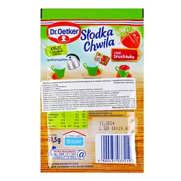 Кисіль Dr.Oetker Смак полуниці зі шматочками фруктів 31.5 г (916691) - мініатюра 2