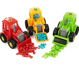 Іграшка Бульдозер із жувальними гумками Kidsmania Bubble Mania Bubble Dozer Trucks 17 г - мініатюра 4