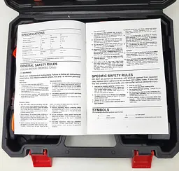 Дриль шуруповерт акумуляторний 2х12V з набором слюсарного інструменту в валізі шуруповерт в кейсі UKC AT-CD1201-25A - мініатюра 7