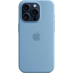 Чохол Apple Silicone Case with MagSafe для iPhone 15 Pro Winter Blue (MT1L3ZM/A) [92949] - мініатюра 5