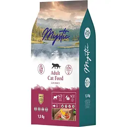 Сухий корм для дорослих вибагливих котів Mystic, 1,5 кг