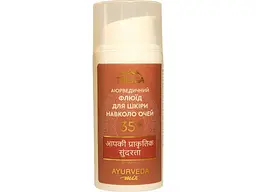 Крем Triuga Ayurveda 30мл флюїд для шкіри навколо очей Mix 35+