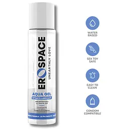 Лубрикант - Erospace Lubricant Slick Play L1, 60 мл - мініатюра 2