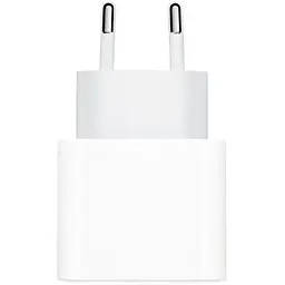 Зарядний пристрій Apple 20W USB-C Power Adapter White (MHJE3ZM/A) - мініатюра 2