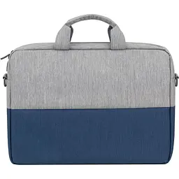 Сумка для ноутбука Rivacase 15.6" Grey/Dark Blue (7532) (7532 (Grey/Dark blue)) - мініатюра 2