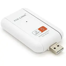 Бездротовий мережевий адаптер Wi-Fi-USB Merlion LV-UAC03D, RTL8811CU, з 2-ма антенами 10см, 802.11bgn, 600MB, 2.4 GHz, Blister - мініатюра 4