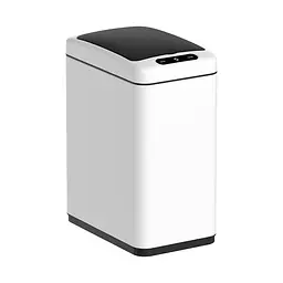Відро для сміття сенсорне прямокутне Koer TC-020408-08 8 л white KR5589, Білий матовий - мініатюра 3