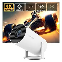 Проектор Magcubic HY300 Pro White 4K, домашній кінотеатр Magcubik - мініатюра 5