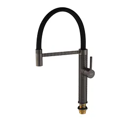 Змішувач для кухні Mixxus Premium Oliwer 017 із силіконовим виливом graphite MI6967 Графіт - мініатюра 2