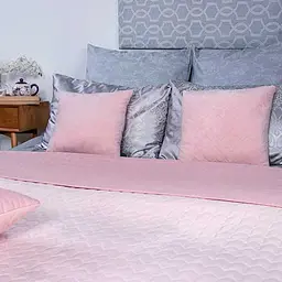 Подушка Руно Velour Rose декоративна 40х40 см рожева (311.55_Rose) - мініатюра 3