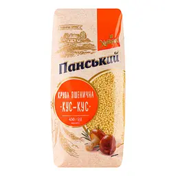 Крупа пшенична Кус-кус Хуторок Панський 450 г - мініатюра 2