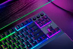 Клавіатура Razer Ornata V3 TKL RGB Mecha-Membrane Switch UKR (RZ03-04881800-R371) [102013] - мініатюра 7
