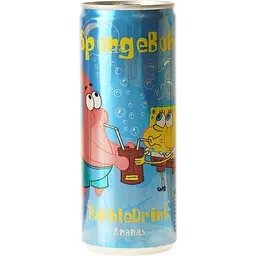 Безалкогольний газований напій The Drinks Spongebob Bubble Drink зі смаком ананаса 250 мл - мініатюра 3
