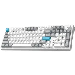 Клавіатура GamePro Asgard Drakkar Keychron Super Red Switch Wireless/Bluetooth/USB White бездротова (MK305WH) - мініатюра 3