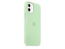Чехол Apple Silicone Case for iPhone 12 Pro Max HQ Pistachio - миниатюра 10