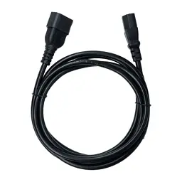 Кабель живлення C13 to C14 2.0m black Armorstandart (ARM73125) - миниатюра 2