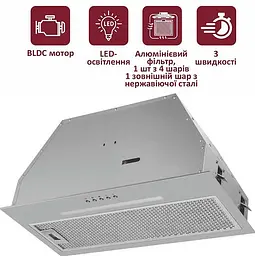 Витяжка кухонна PRIME Technics PVBI 10065 SS