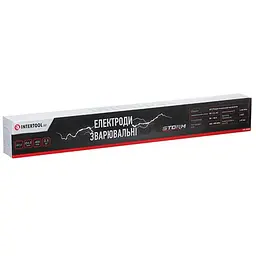 Електроди для зварювання Intertool Storm 4мм x 2.5кг 6013