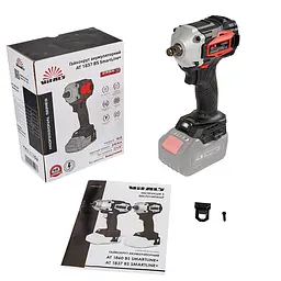 Vitals Гайковерт акумуляторний Professional AT 1837 BS SmartLine+ 18В до 2600об/хв 250/300/370Нм квадрат 1/2" 1.57кг без АКБ та ЗП - мініатюра 2