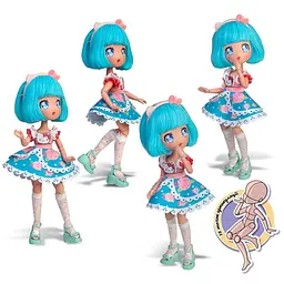 Дитяча лялька Красуня Пінк 4SF Manga Dolls HKTF0300 серії Hello Kitty - мініатюра 8