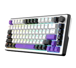 Механічна ігрова клавіатура HATOR HK-75-WV Hellyberry Switch USB White-Violet - мініатюра 3