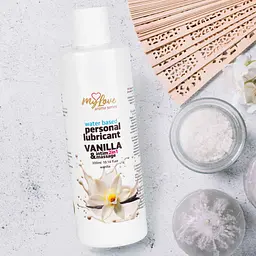 Лубрикант MyLove Aroma Series IntimMassage 2in1 Vanilla, 300 мл - мініатюра 4