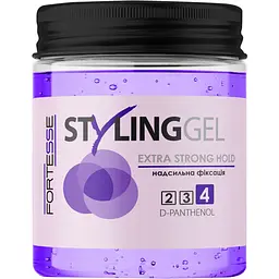 Гель для укладання волосся FORTESSE Styling Gel надсильної фіксації 200 мл
