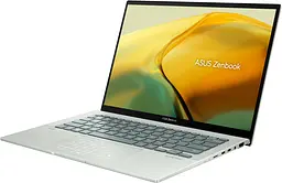 ASUS Ноутбук Zenbook 14 UX3402ZA-KM407W 14' 2.8K OLED, Intel i7-1260P, 16GB, F1TB, UMA, Win11, Морська хвиля (90NB0WC2-M00VS0) - мініатюра 2
