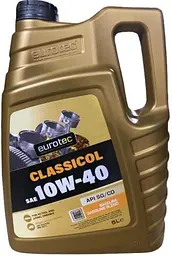 Моторна олива EUROTEC 10W-40 Classicol SG/CD, 5 л