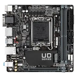 Материнська плата H610I s1700 H610 2xDDR5 M.2 HDMI D-Sub ATX Gigabyte teh0018985 - мініатюра 2