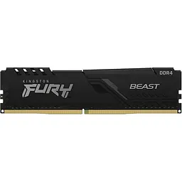 Модуль пам'яті Kingston Fury DDR4 16Gb Beast 2666 MHz Black (KF426C16BB1/16) Б/в