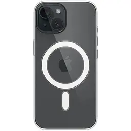 Оригінальний протиударний чохол Apple Clear Case with MagSafe для iPhone 15 (6.1") Прозорий (MT203ZM/A) - мініатюра 8