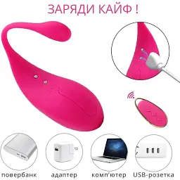 Віброяйце I’MCUM LoveDrop Motion з пультом Рожеве (IM-KTD241-rose) - мініатюра 5