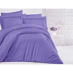 Комплект постільної білизни (LUXURY ST-1056) Євро TAG tekstil pbe0037580 - мініатюра 2
