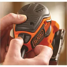 Вібраційна шліфмашина Black+Decker KA450 [119613] - мініатюра 4