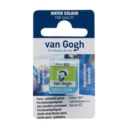Фарба акварельна Van Gogh (633) Перм. жовто-зелений кювета Royal Talens (8712079419462)