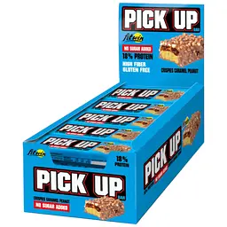 Протеїновий батончик FitWin PickUp Crispies Caramel Peanut 20x45 г