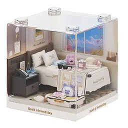 Конструктор-румбокс Готельний номер Mini House 8038-MH серії Інтер'єр Міні - мініатюра 4