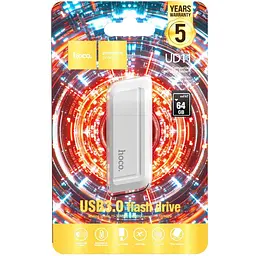 Флеш-накопичувач Hoco UD11 USB3.0 - 64GB White - мініатюра 3