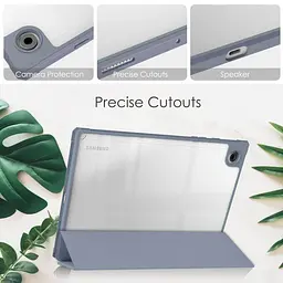 Чохол TPUCristal SlimTPU Spen holder Samsung Galaxy Tab A9 Plus SM X210 X215 X216 Фіолетовий - мініатюра 2
