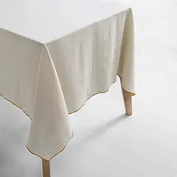 Скатертина Lotus Home - Toursa гірчичний 150x220