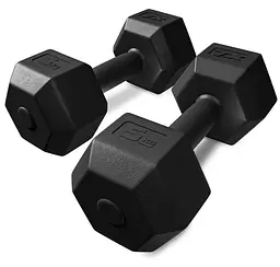 Гантелі для фітнесу композитні TREX Sport TX-005CD 2x5кг