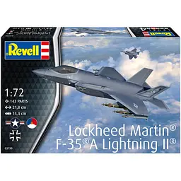 Збірна модель-копія Revell Літак Lockheed Martin F-35A Lightning II 1:72 (RVL-03799) - мініатюра 7