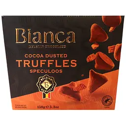 Трюфелі з какао-порошком Bianca cocoa dusted truffles 150 г