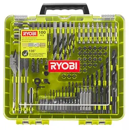 Набір біт і свердел RAKDD100 кейс 100шт Ryobi hoz0013183