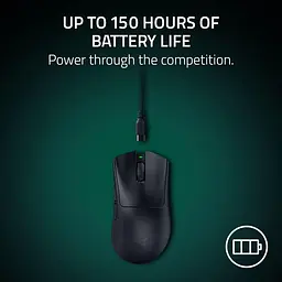 Миша Razer DeathAdder V4 Pro 45K Gen 2 USB-A/WL Black (RZ01-05330100-R3G1) - мініатюра 10