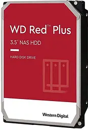 Накопичувач HDD SATA 6.0TB WD Червоний Plus 5400rpm 256MB (WD60EFPX)